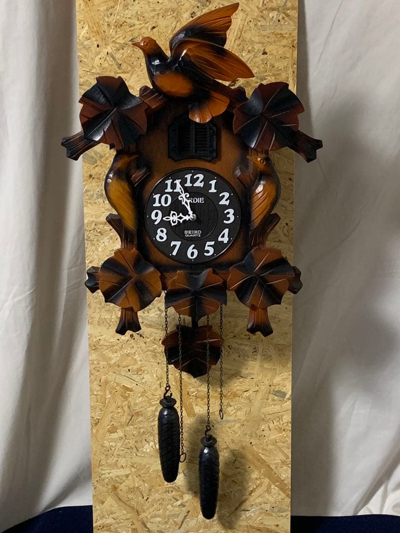 【レトロ】SEIKO BIRDIE 鳩時計