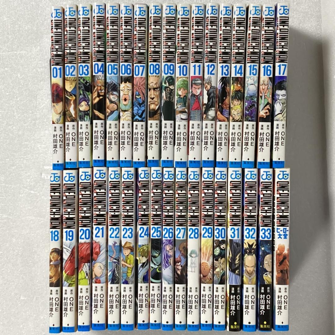 ONEPUNCH-MAN ワンパンマン 36巻セット 1～35巻＋ヒーロー大全