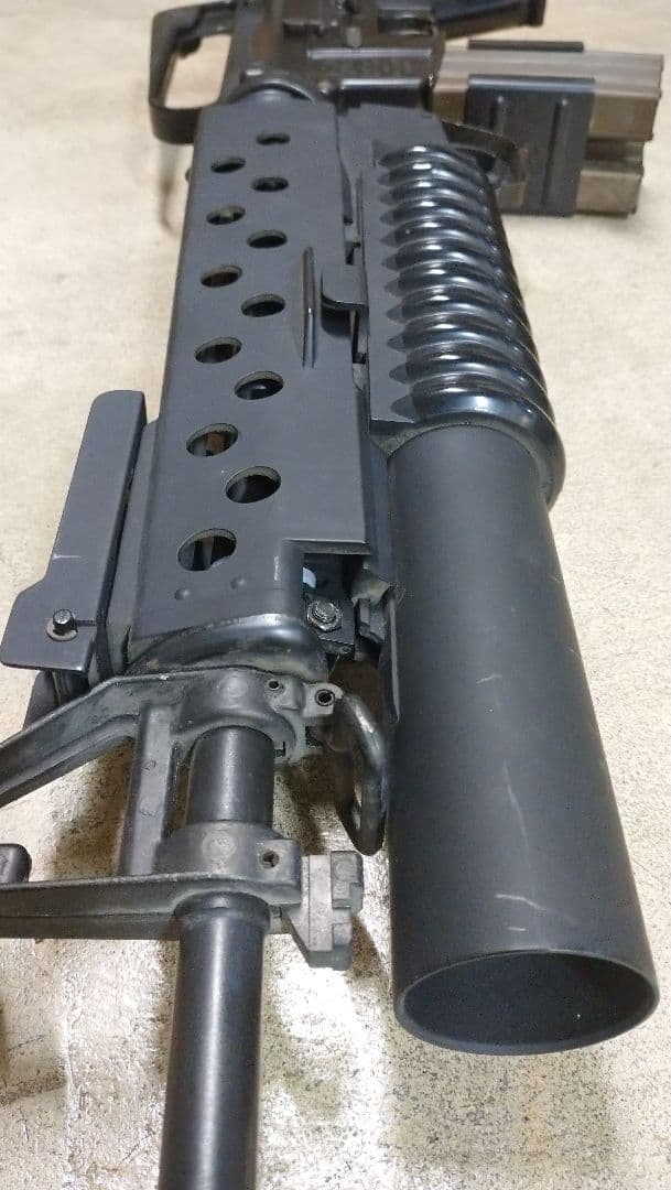 M16小銃 M203擲弾銃 樹脂製モデルガン