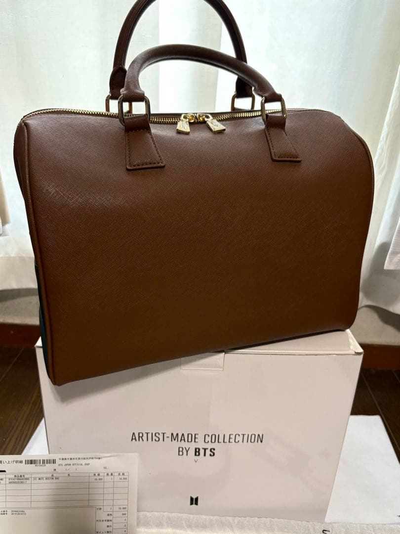 BTS V アーティストメイドMUTE ボストンバッグ＆VOGUE KOR