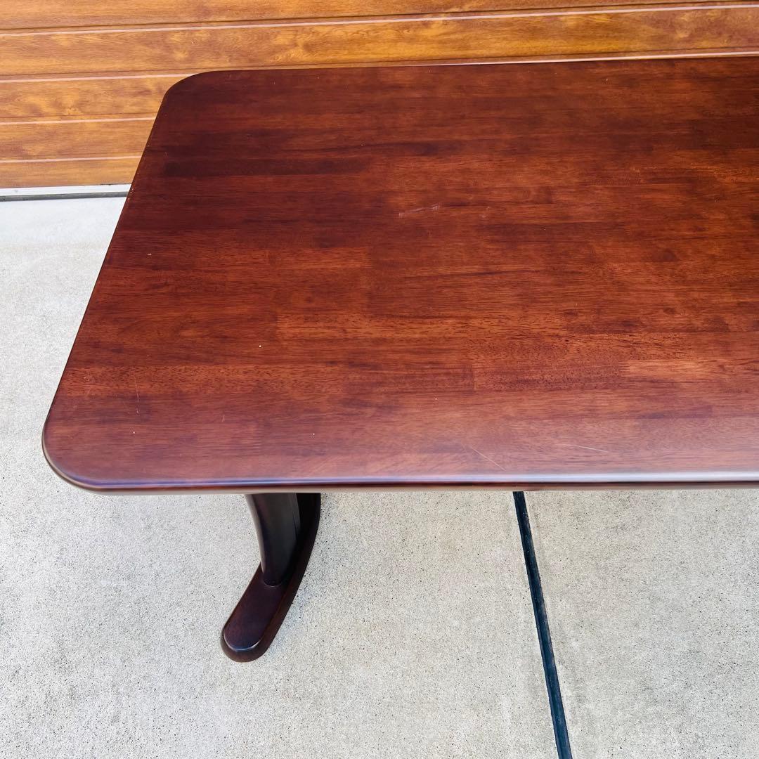 美品 希少 カリモク Direttore ダイニングテーブル W1350