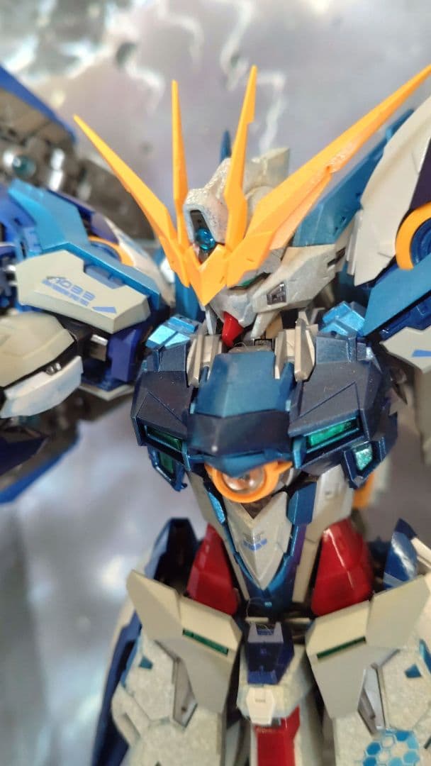 海外製プラモデル ZZA BLUE FLAME CH-01 完成品