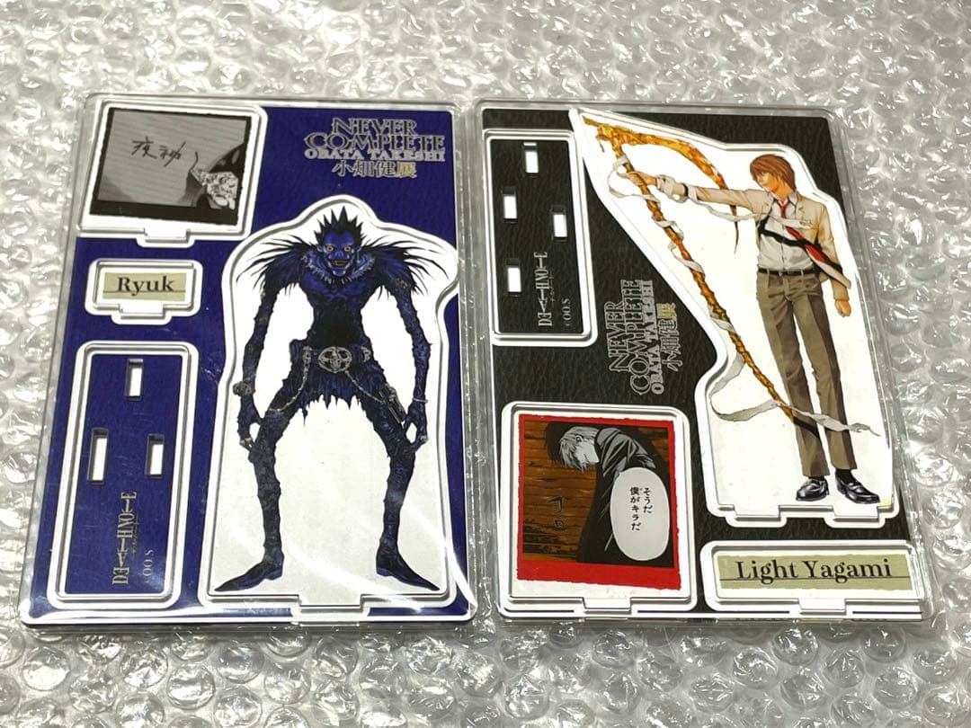 アクリル名場面フィギュア DEATH NOTE 小畑健展 アクスタ