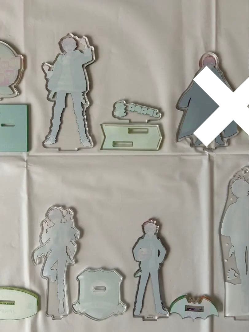 【カラフルピーチ】アクリルスタンド じゃぱぱ10点セット(バラ売り1個〜◯)