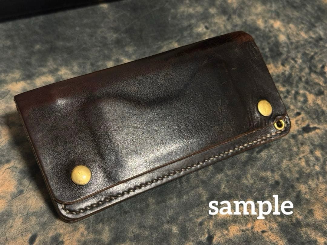 [t]ホースバット(茶芯)トラッカーウォレットTYPE01＋キーホルダー