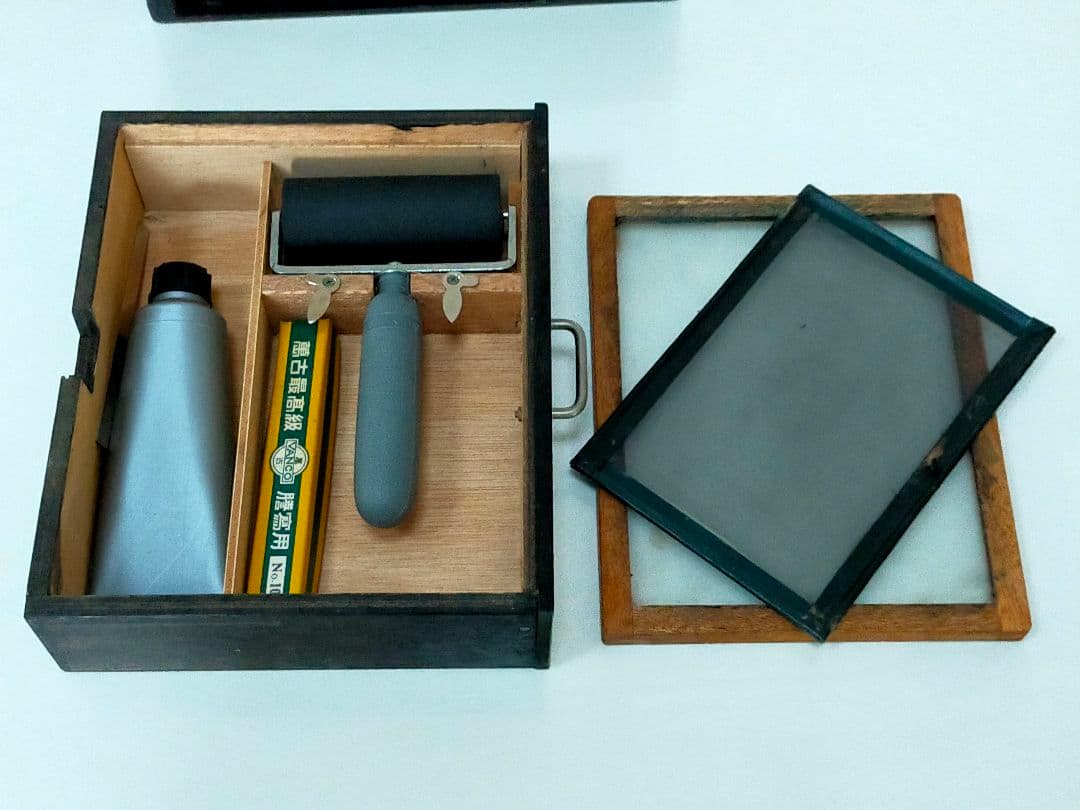 VANCO/萬古/謄写器/謄寫機/P型/ガリ版印刷/昭和レトロアンティーク