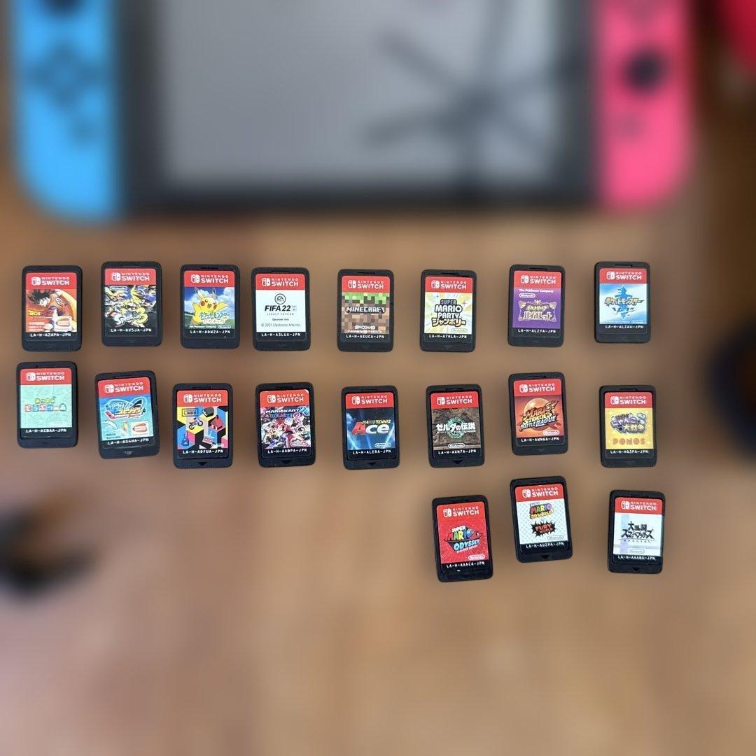 Nintendo Switch 本体 + ゲームカードセット
