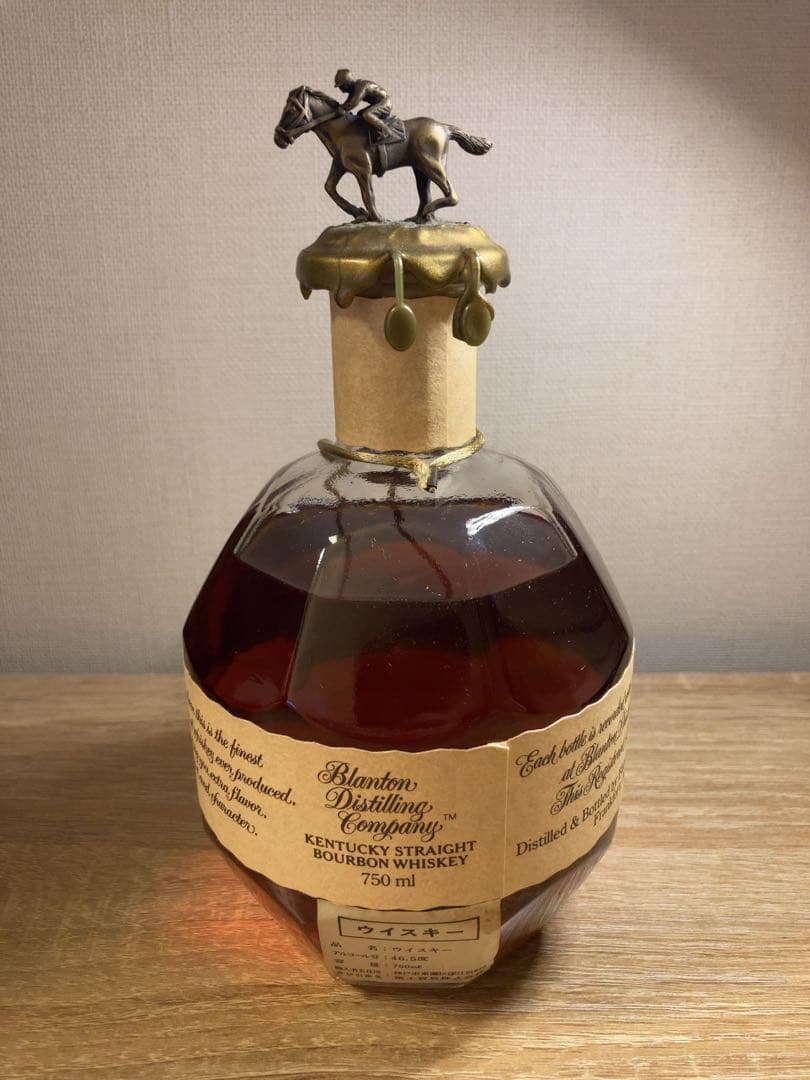 ブラントン ウィスキー 750ml バーボン whiskey 89年 冊子付き
