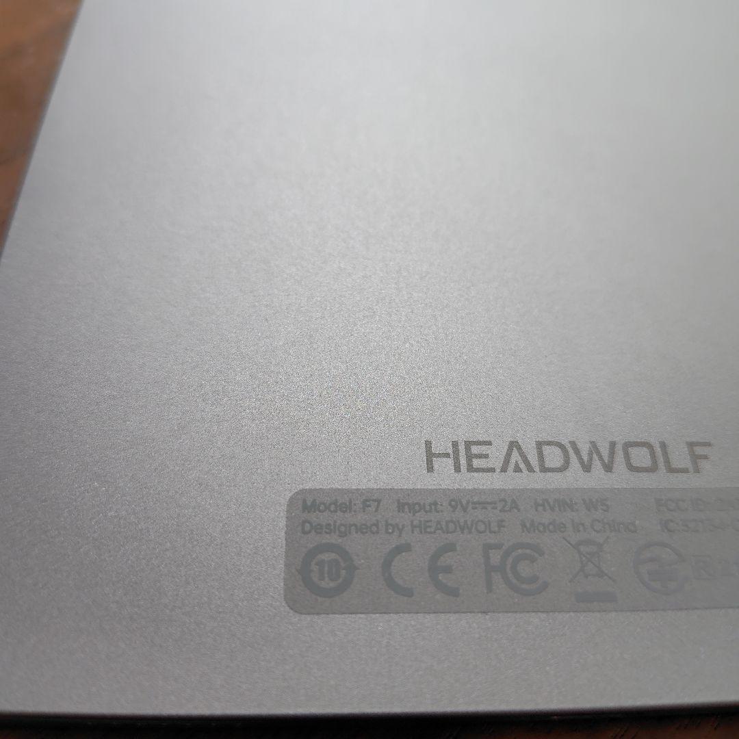 headwolf fpad7 超美品 本体のみ【値下げしました！】
