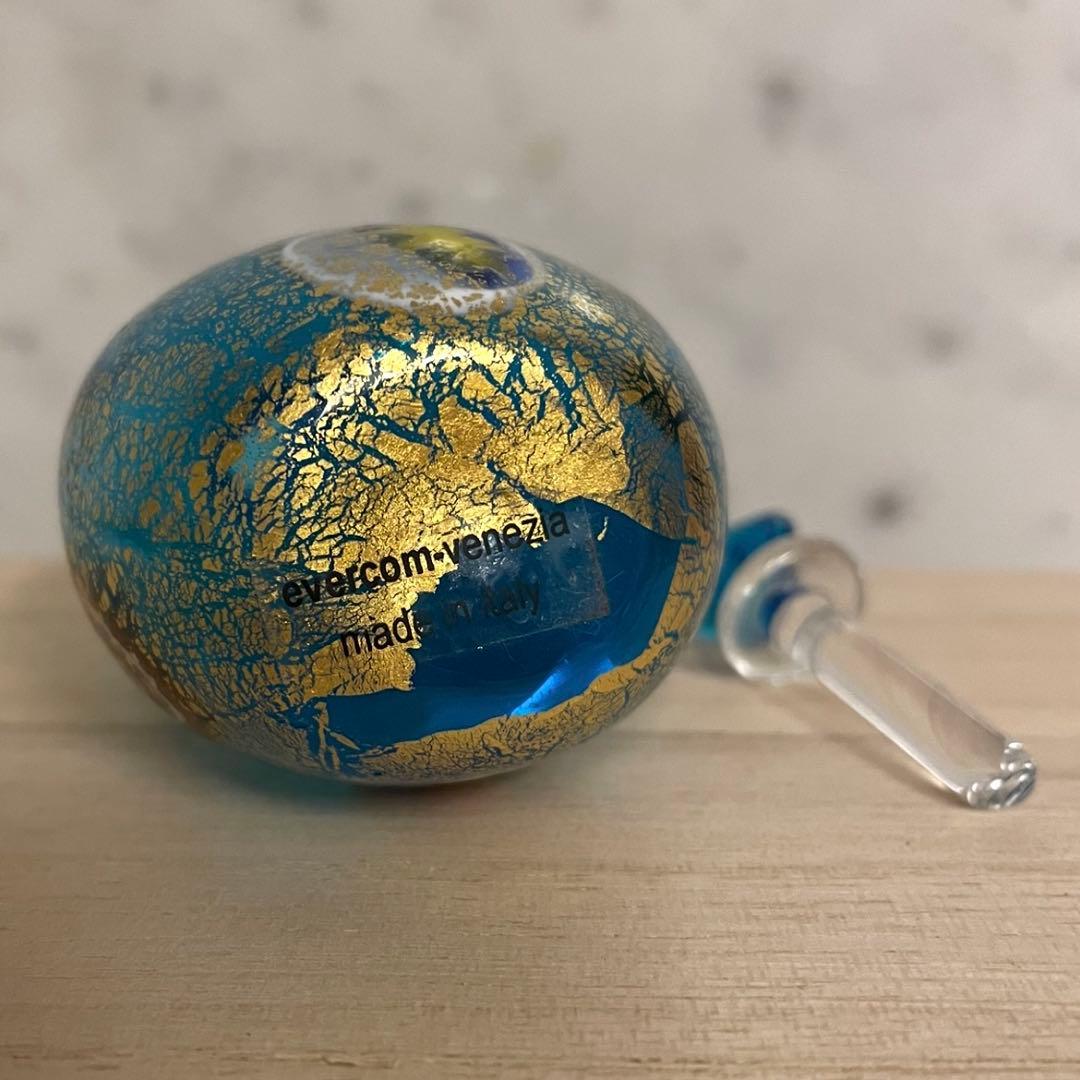 ☆未使用•アンティーク☆ベネチアンガラス•パヒュームボトル3点