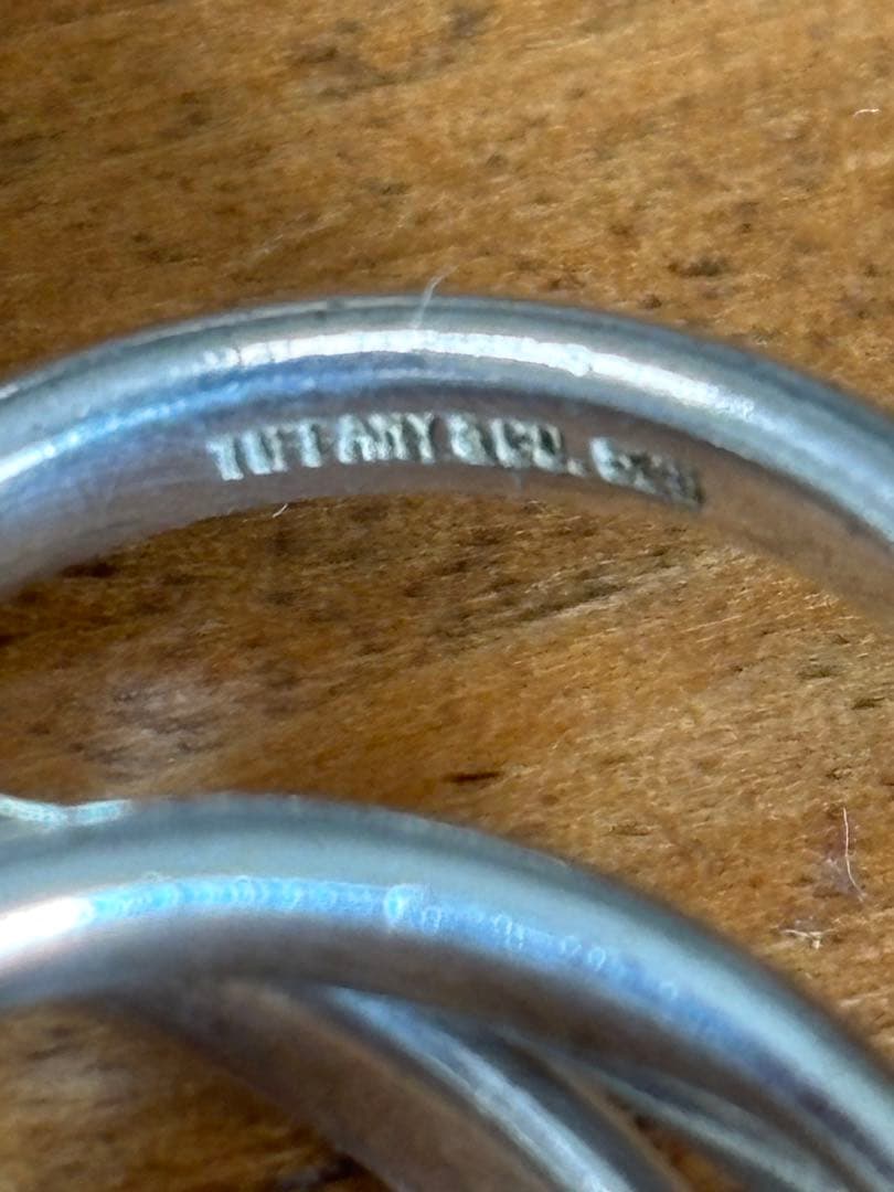 専用　ティファニー TIFFANY トリニティ リング 3連