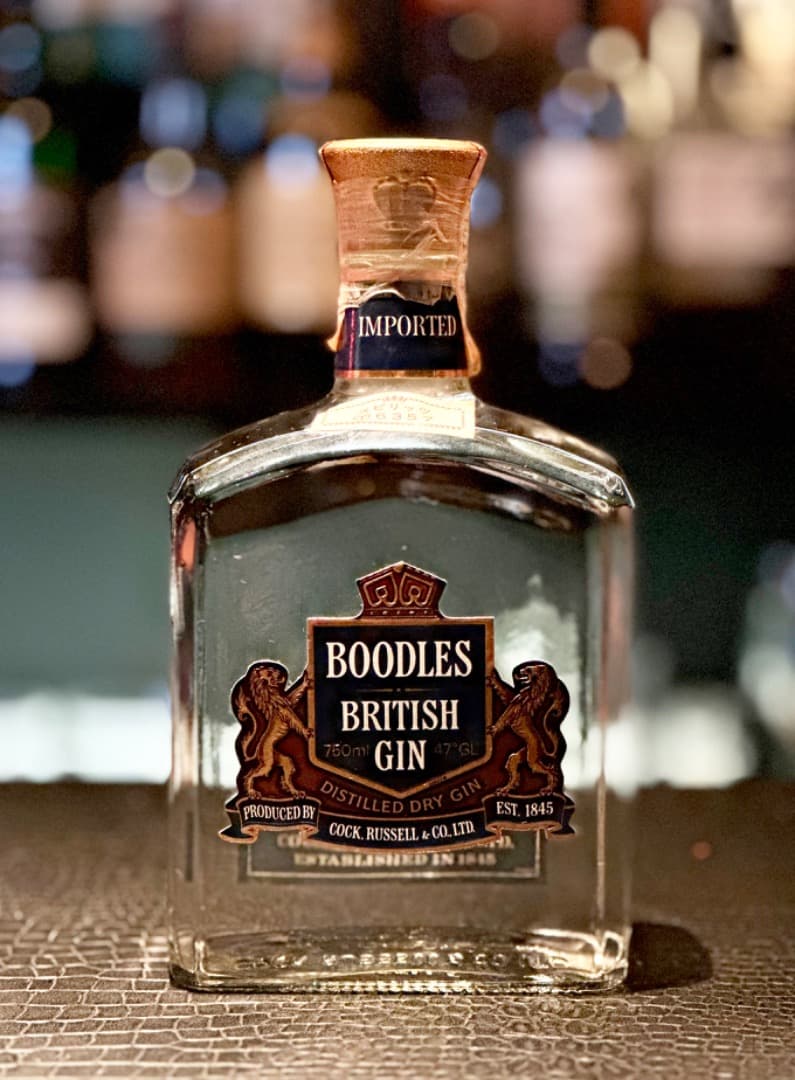 BOODLES/ブードルズ/ジン/BRITISH GIN/旧ボトル/レア - メルカリ