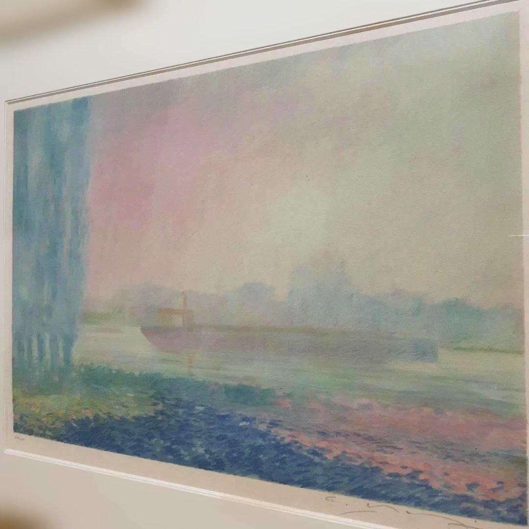 クロード・マヌキアン　リトグラフ