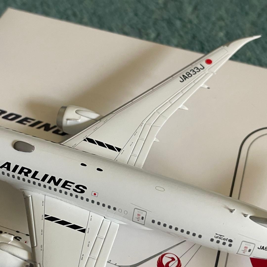 JAL 787-8 日本航空 JA833J JC 1:400