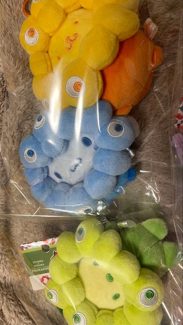 新作　推しカラーサンリオミャクミャク　なりきりぬいぐるみBC コンプリート