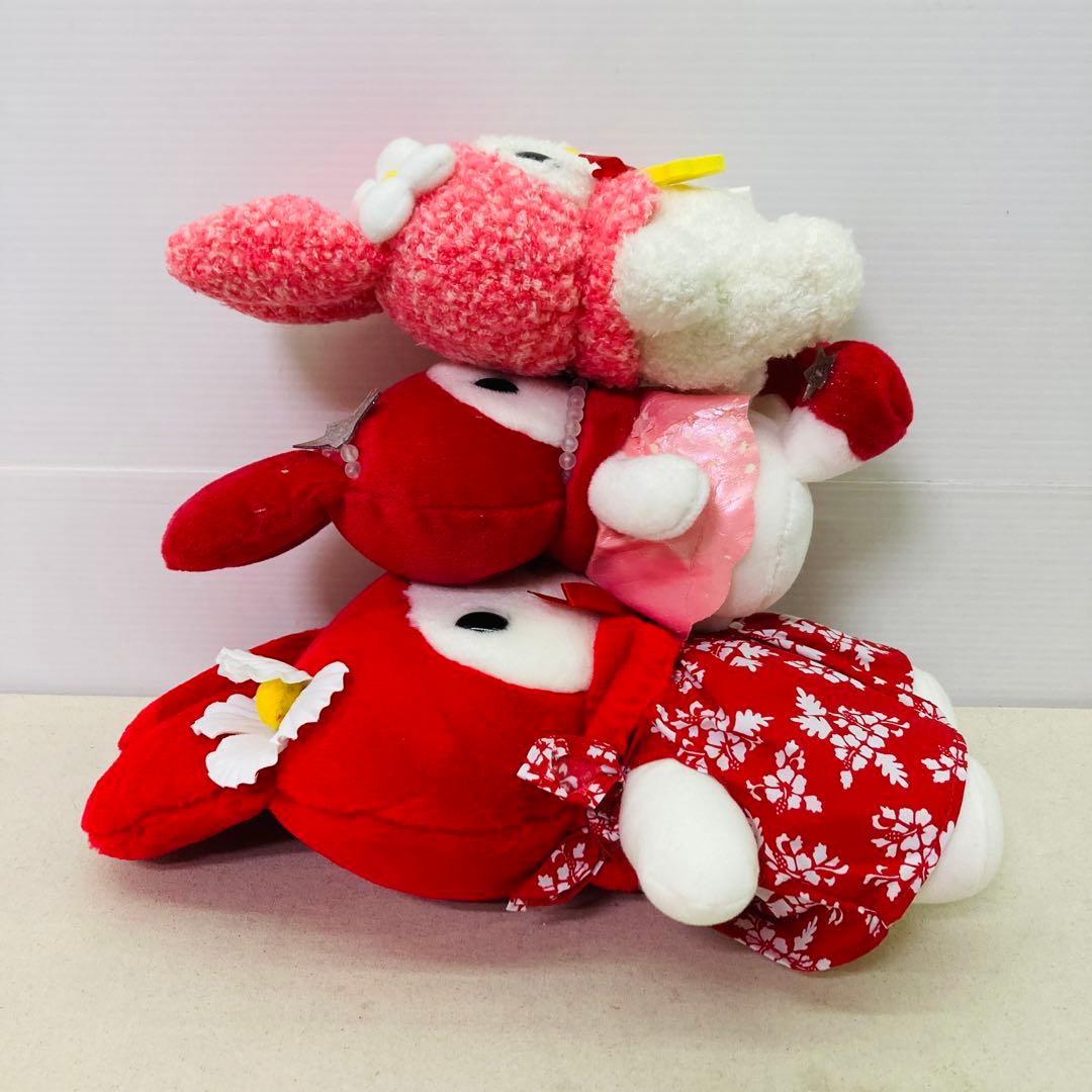 【３種セット★1999年製あり】マイメロディ　マイメロ　ぬいぐるみ　サンリオ