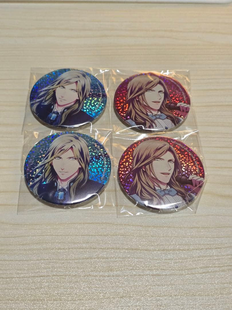 うたプリ シャニライ カミュ SR&UR アナザーショット ホロ缶バッジ