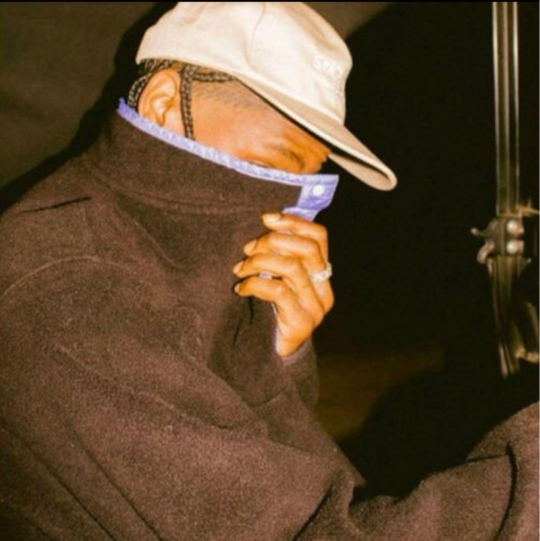 L 希少モカ✨ 90s paragonia スナップT トラヴィス着用 フリース