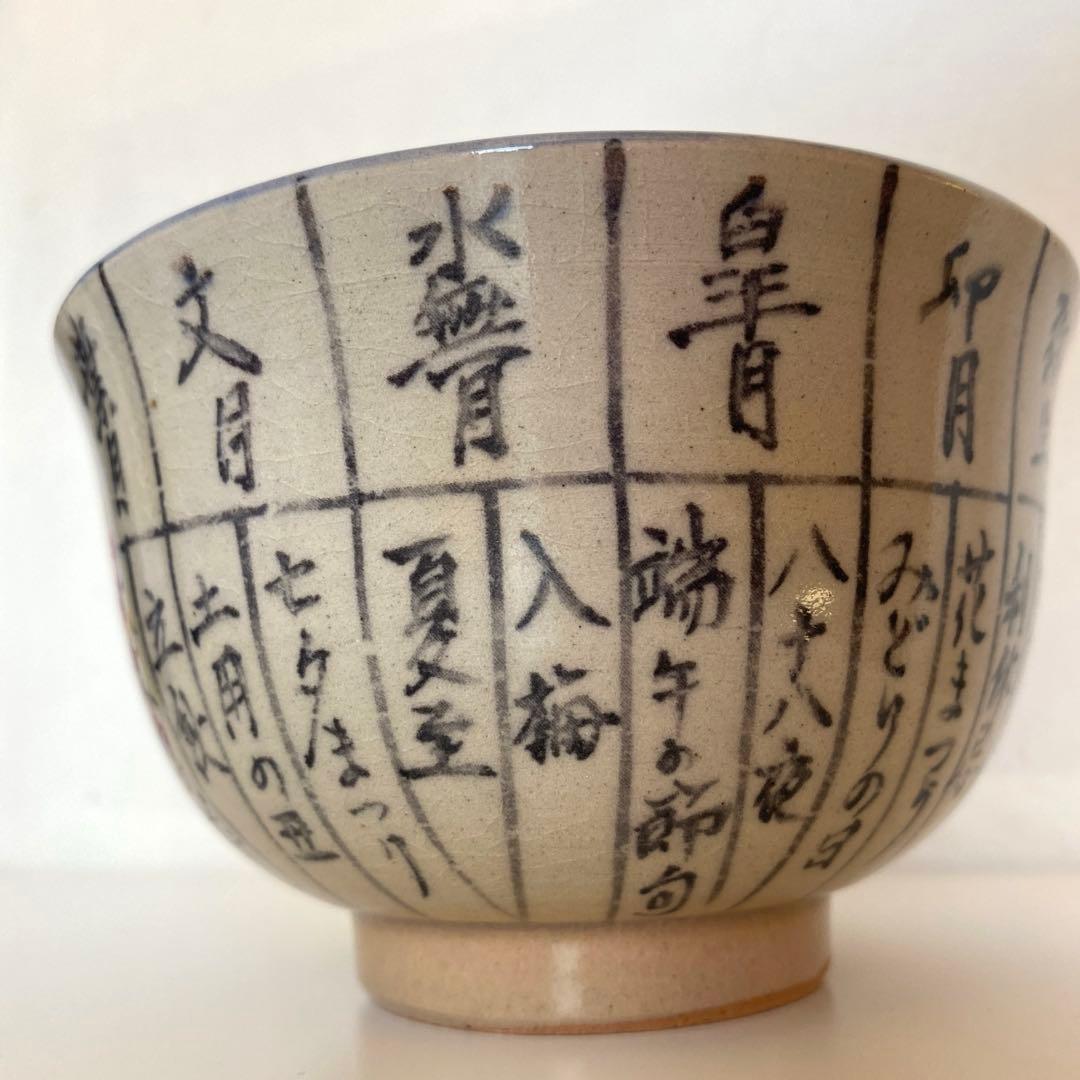 抹茶碗 『暦手茶盌』 1994年 平成六年