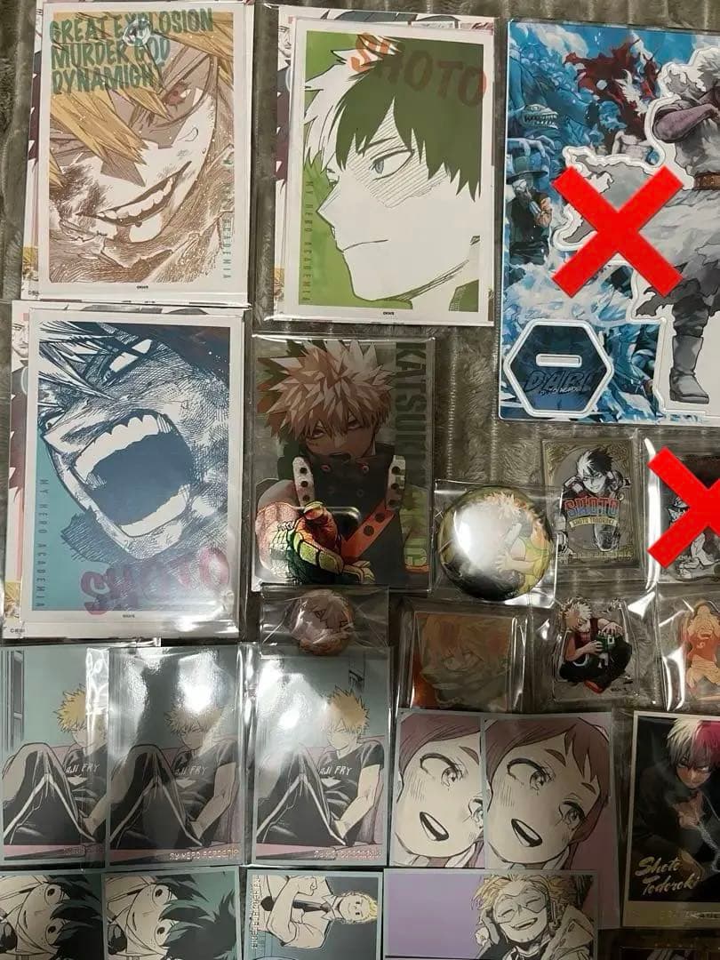 僕のヒーローアカデミア 原画展 グッズ まとめ売り 轟焦凍 緑谷出久 爆豪勝己