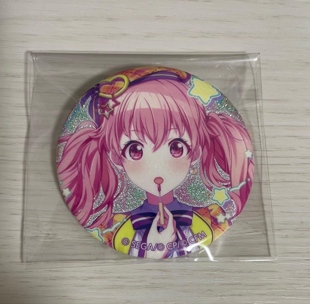 プロセカ グリ缶 グリッター缶バッジ 桃井愛莉 3A カラフェス限定