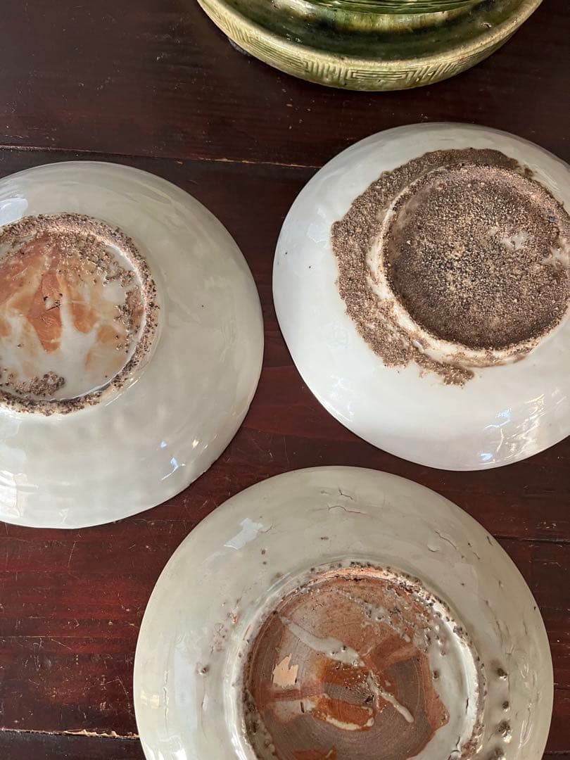 中国骨董 明代 青花 染付 龍紋皿 ショウ州 呉州染付 スワトウ