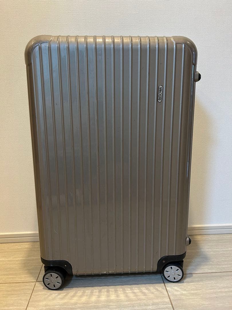 リモワ サルサ 約82L 4輪 キャリーケース TSA シャンパンゴールド リモワ サルサ 約82L 2輪 キャリーケース TSA シャンパンゴールド 2025