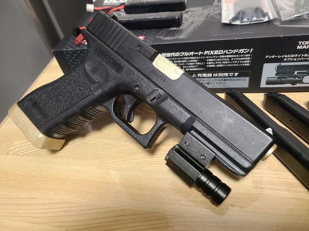 東京マルイ グロック18C カスタム品 おまけ多数 東京マルイ グロック