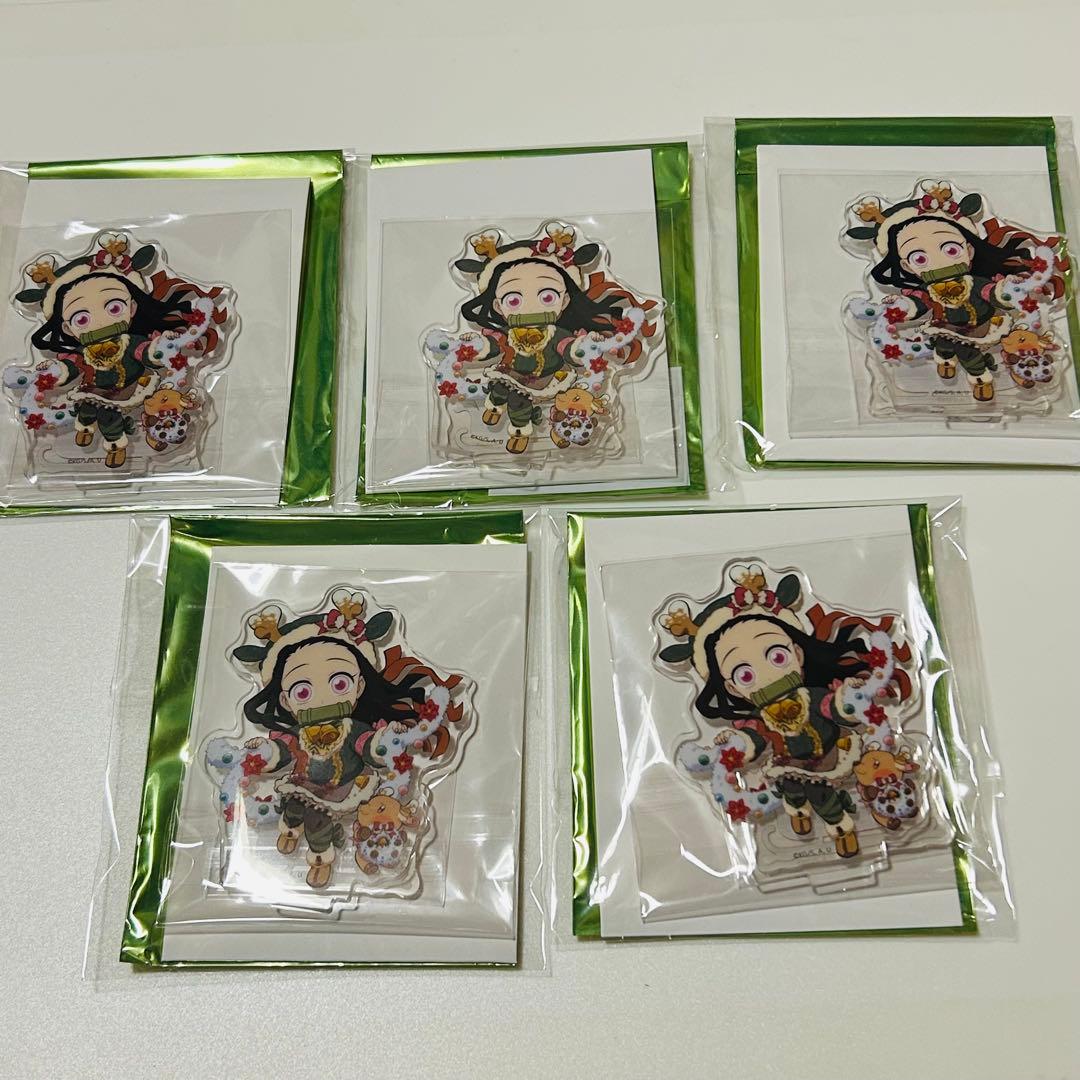 鬼滅の刃 クリスマス 2025 アクリルスタンド 竈門禰豆子 4個セット