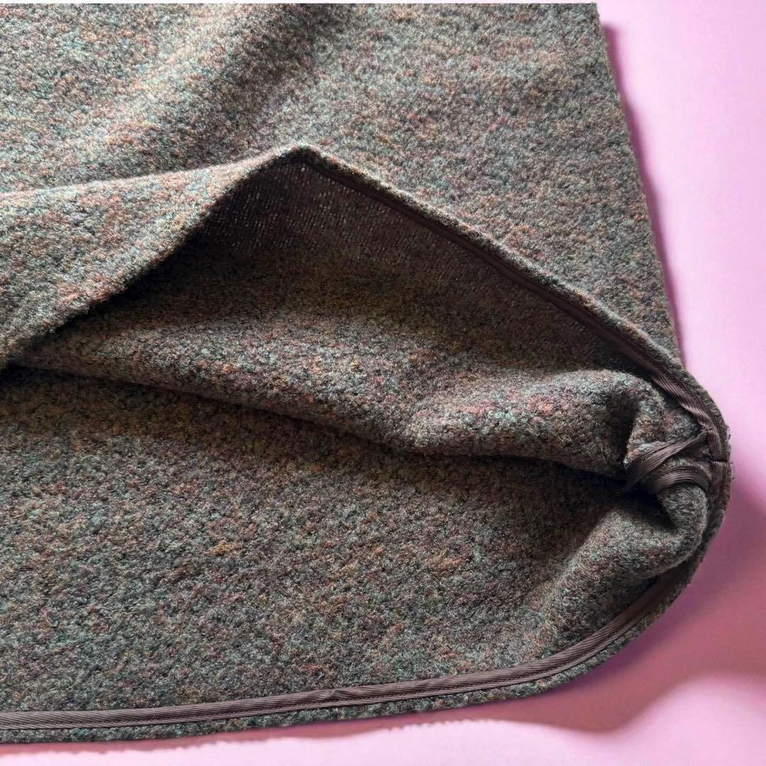 美品✨ザロウ THE ROW ツイード調 起毛　ウールスカート 2