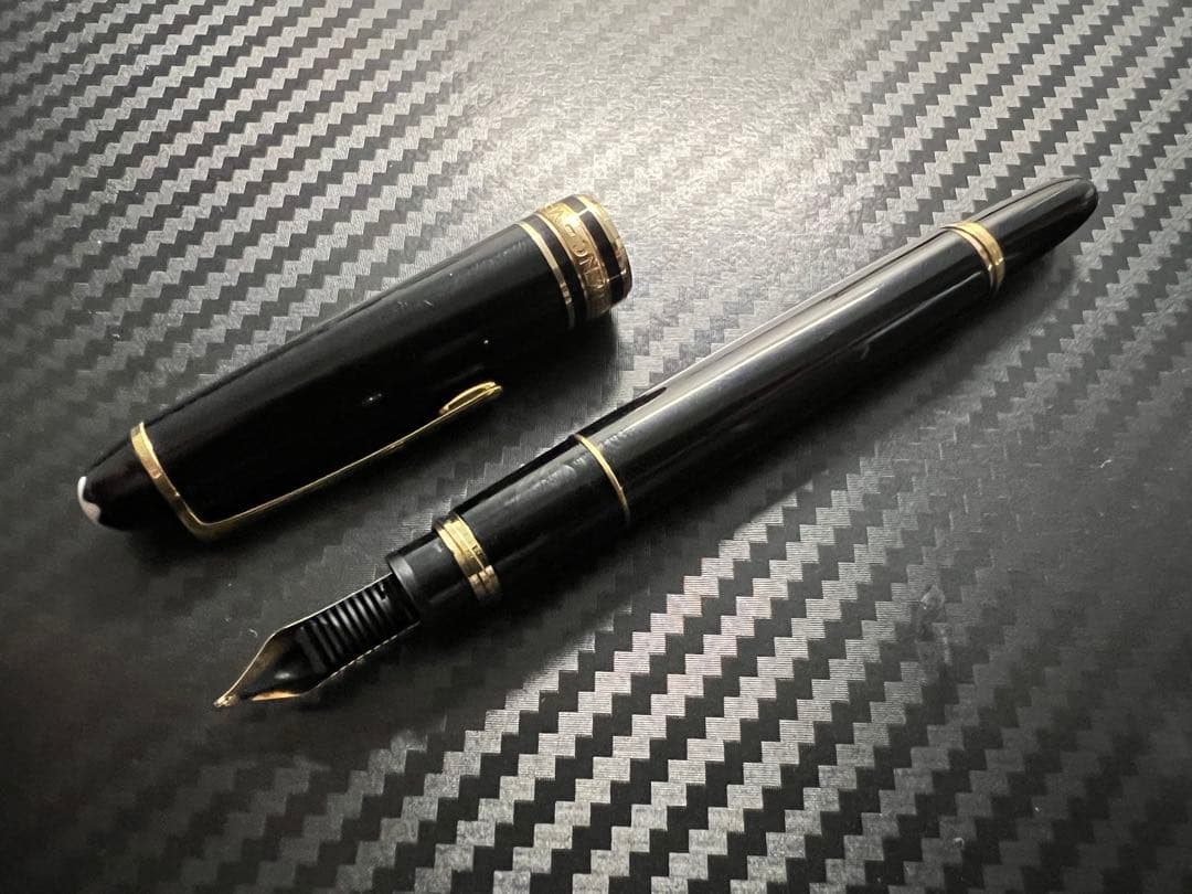 極美品 モンブラン 114 モーツァルトM ブラック 万年筆 11万