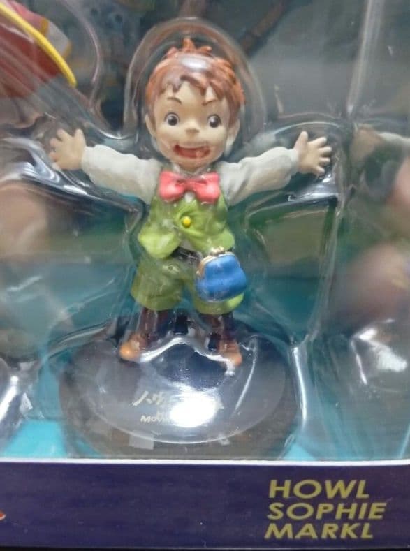 廃盤・20年前発売 未開封品 ハウルの動く城 フィギュア 3体セット