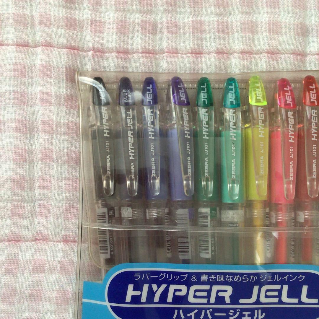 ゼブラ ボールペン ハイパージェル 10色セット 廃盤 ペン回し - メルカリ