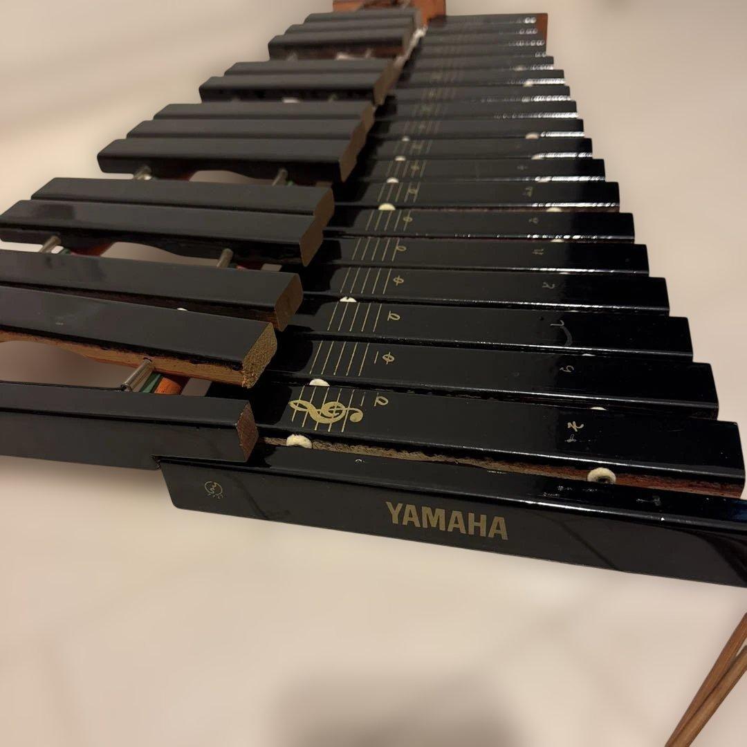 美品】YAMAHA ヤマハ 卓上木琴 30音 打楽器 - メルカリ