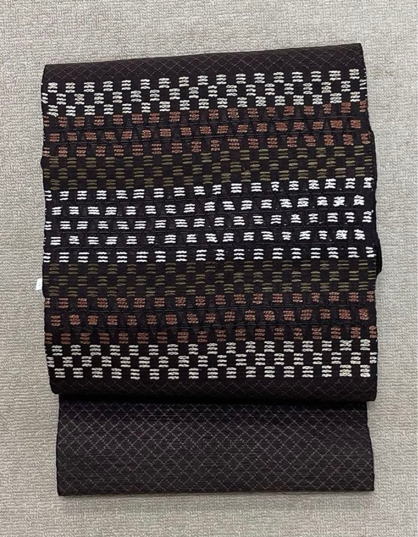 ☆在庫処分 ☆弊社工房オリジナル ☆花織調 ☆八寸名古屋帯