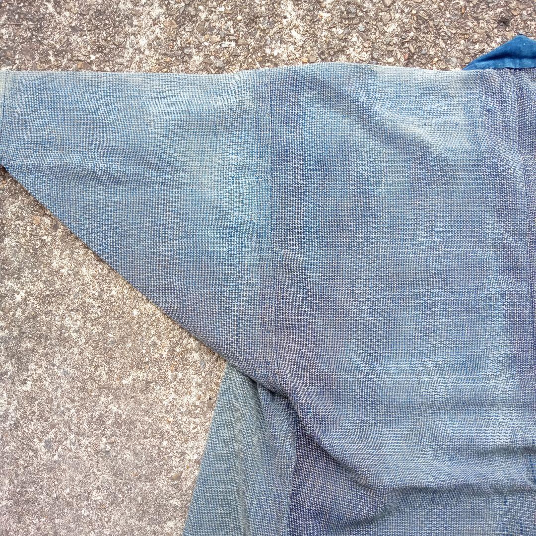 シンプル 野良着 襤褸 羽織 アンティーク