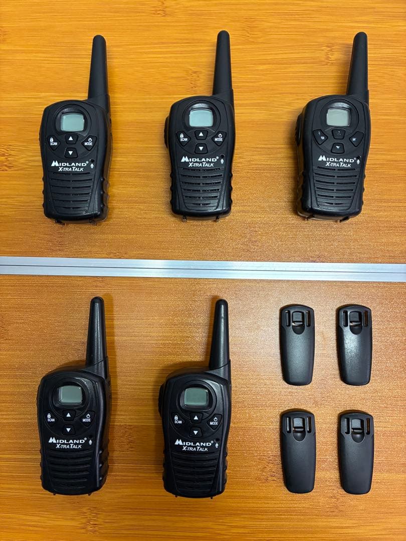 Midland X-Tra Talk & LXT トランシーバー 5台セット - メルカリ