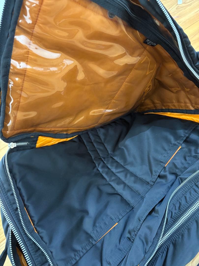 【美品】PORTER ポーター タンカー 3way 2層式　ブラック