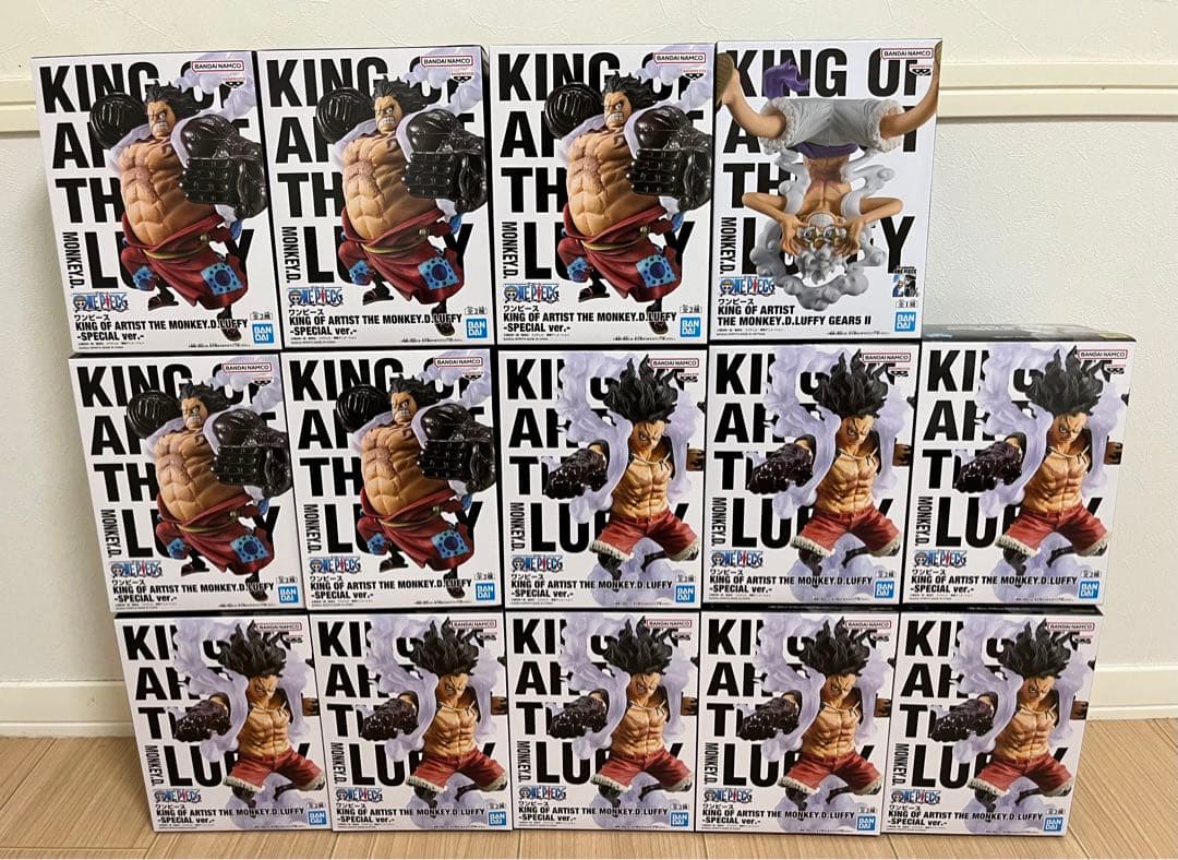 ワンピース KING OF ARTIST ルフィ ギア4 33個セット