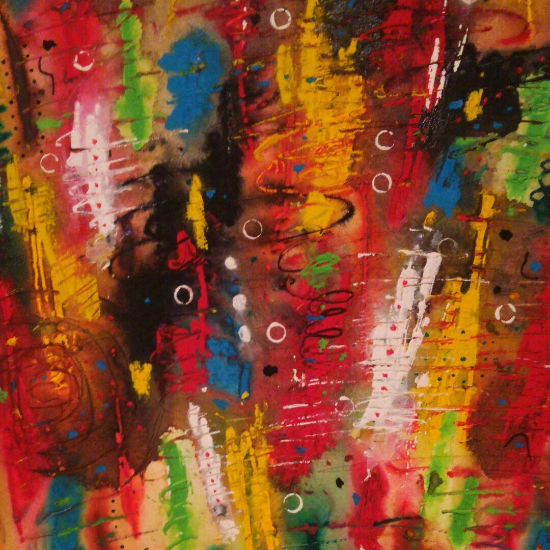 水彩画 印象14 F8号