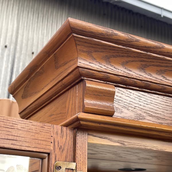 関西限定 送料別 アメリカ製 飾り棚 キュリオケース ショーケース