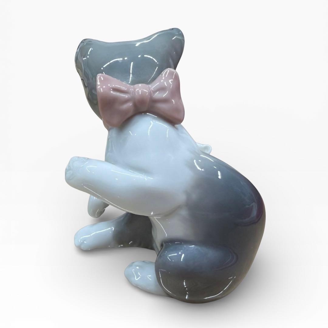 LLADRO リヤドロ ネコ ネズミ 陶器 置物 インテリア - メルカリ