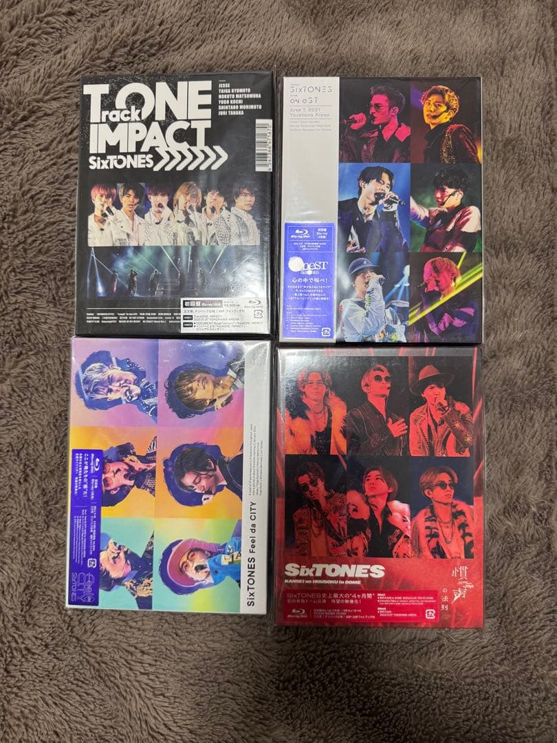 SixTONES DVD4枚セット - メルカリ