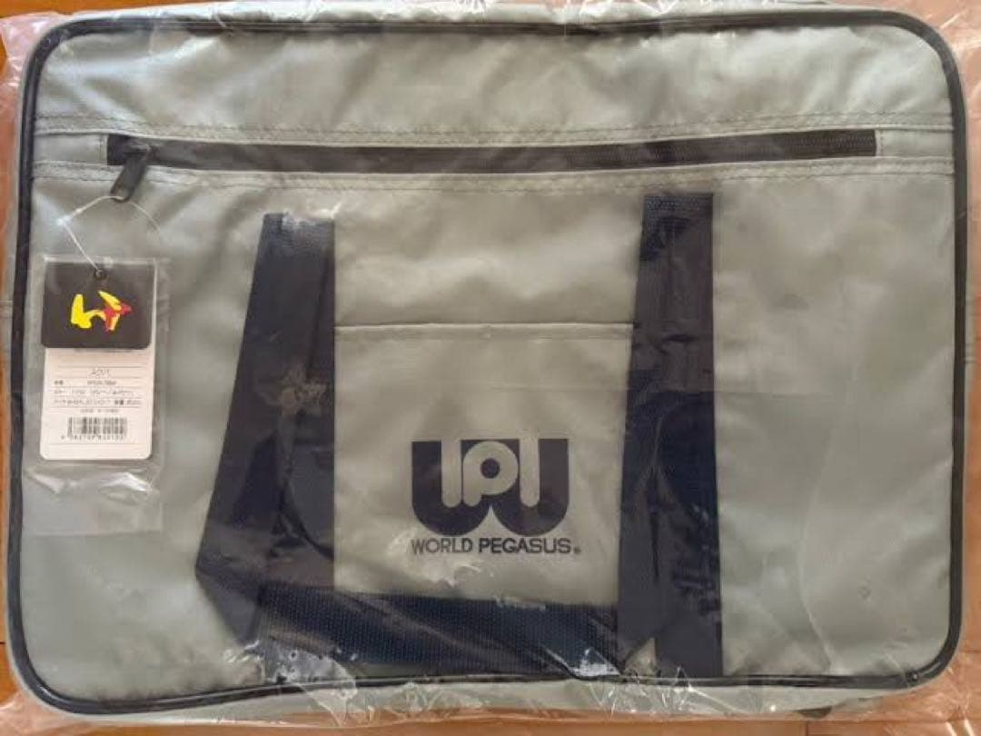 ワッペ スクバ グレー ワールドペガサス ワッぺ スクールバッグ 旧