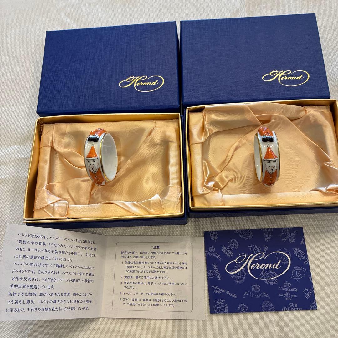 ヘレンド　マンダリン　マンダリンサンタ プチプレート マンダリンサンタ3