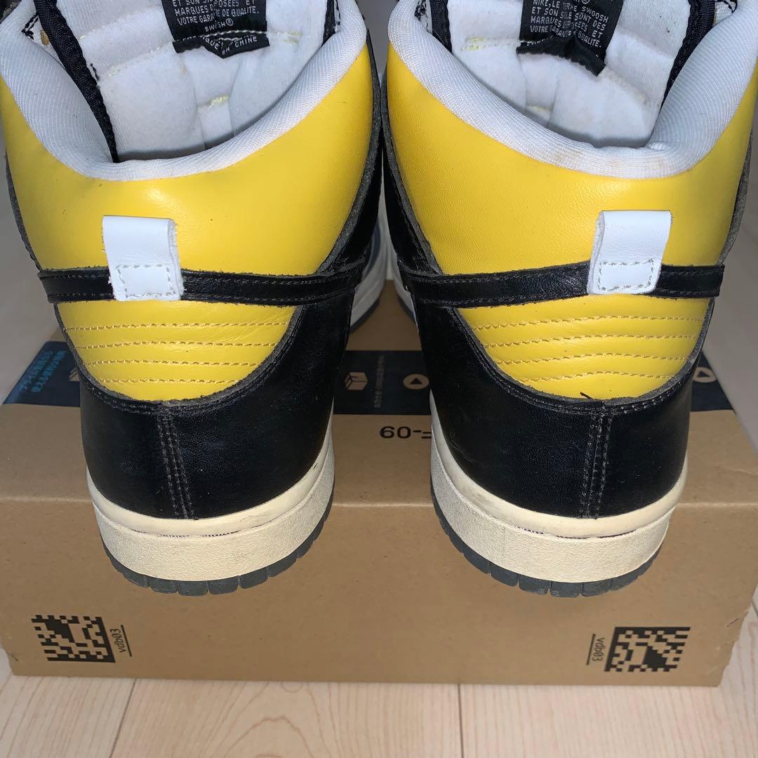 Nike Dunk High ホワイト/グレー/ブラック/ダニエルシミズ