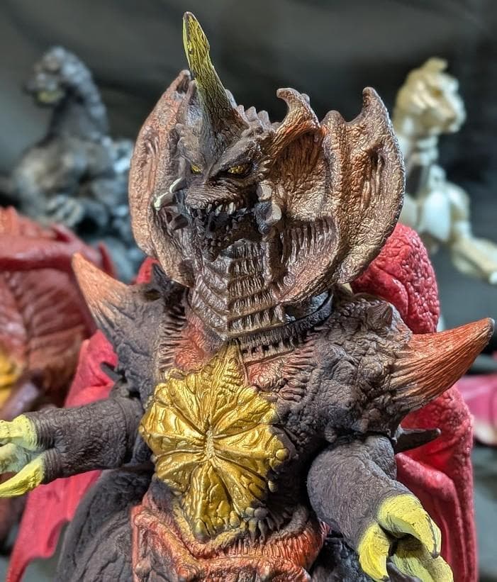 平成ＶＳシリーズ　ゴジラ・メカゴジラ・デストロイア他（バンダイ）ソフビ５体セット