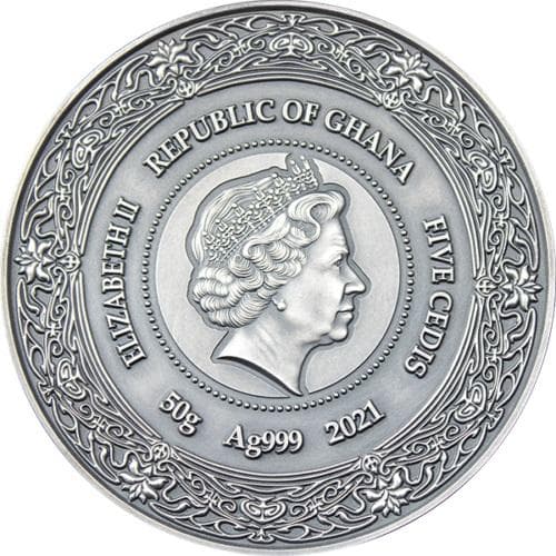 純銀メダル ソマリア レオパード(ヒョウ) 2024年 (新品) ソマリア