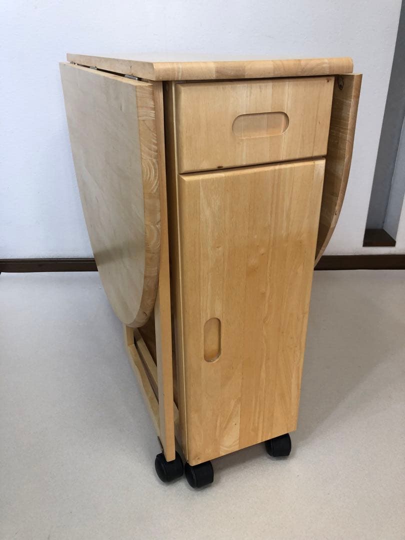 バタフライテーブル 折り畳み ダイニングセットテーブル ゲートレッグテーブル