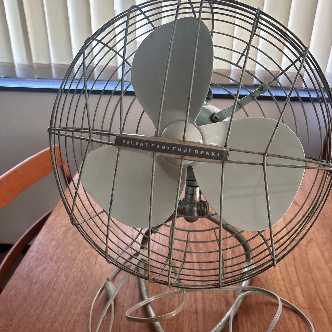 昭和レトロ　富士電機　扇風機　サイレントファン